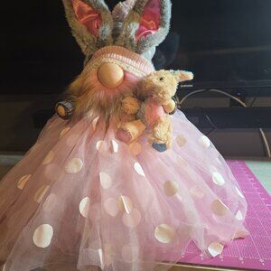 Easter bunny gnome